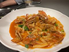 三门青蟹炒年糕-锦荟JINHUI·浙江小馆(上海荟聚店)