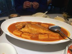 自制年糕烧黄鱼-淮扬府·游园京梦(成都 SKP 店)