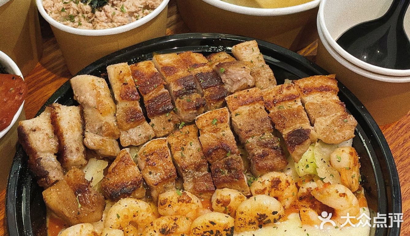 广州探店|芝士年糕烤肉拼盘！隐藏的平价韩料！