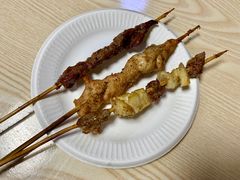 筋加肉-老红桥炸灌肠牛肚锅烧烤(定福庄店)