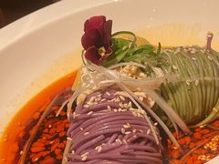 三色冷吃面-绿茶餐厅(珞珈创意城店)
