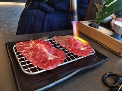 火炙和牛寿司-铭牛烧肉·和牛海鲜自助(高新月牙湖店)