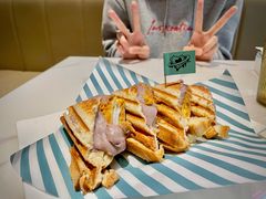 芋泥咸蛋黄热压吐司-YEECOO野可(长园路店)