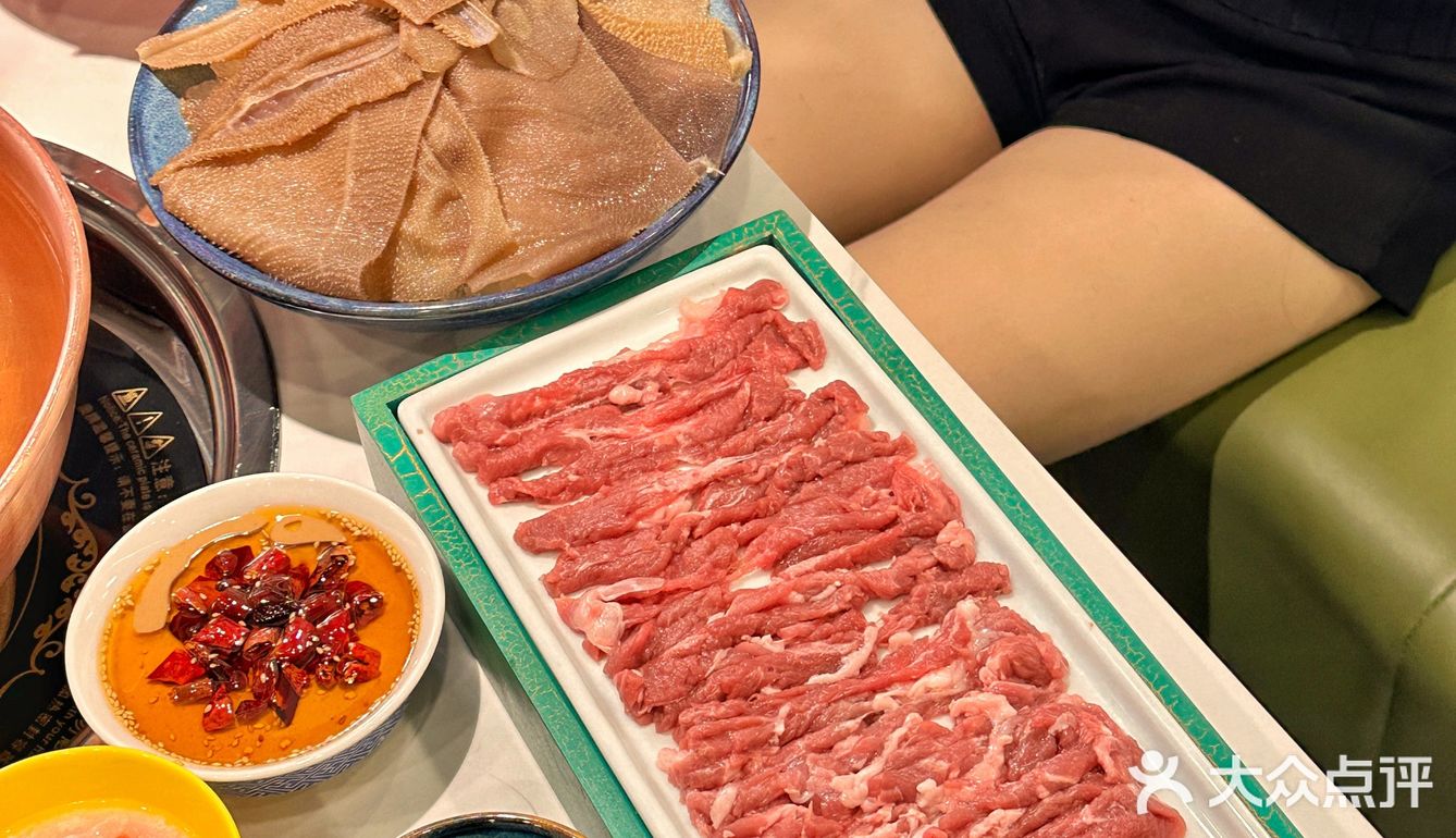 西安苏尼特羊肉只要29.5一份酉食涮肉吃到爽