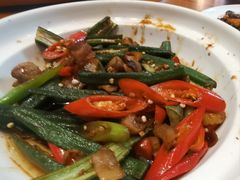 香汁秋葵-嘎吧锅私家菜馆(联想科技城店)