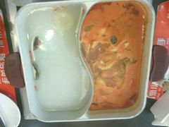 西红柿锅底+龙利鱼-新辣道鱼火锅(上地华联店)