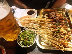 芥末鱿鱼-盟重烧烤(东瓜山创始店)