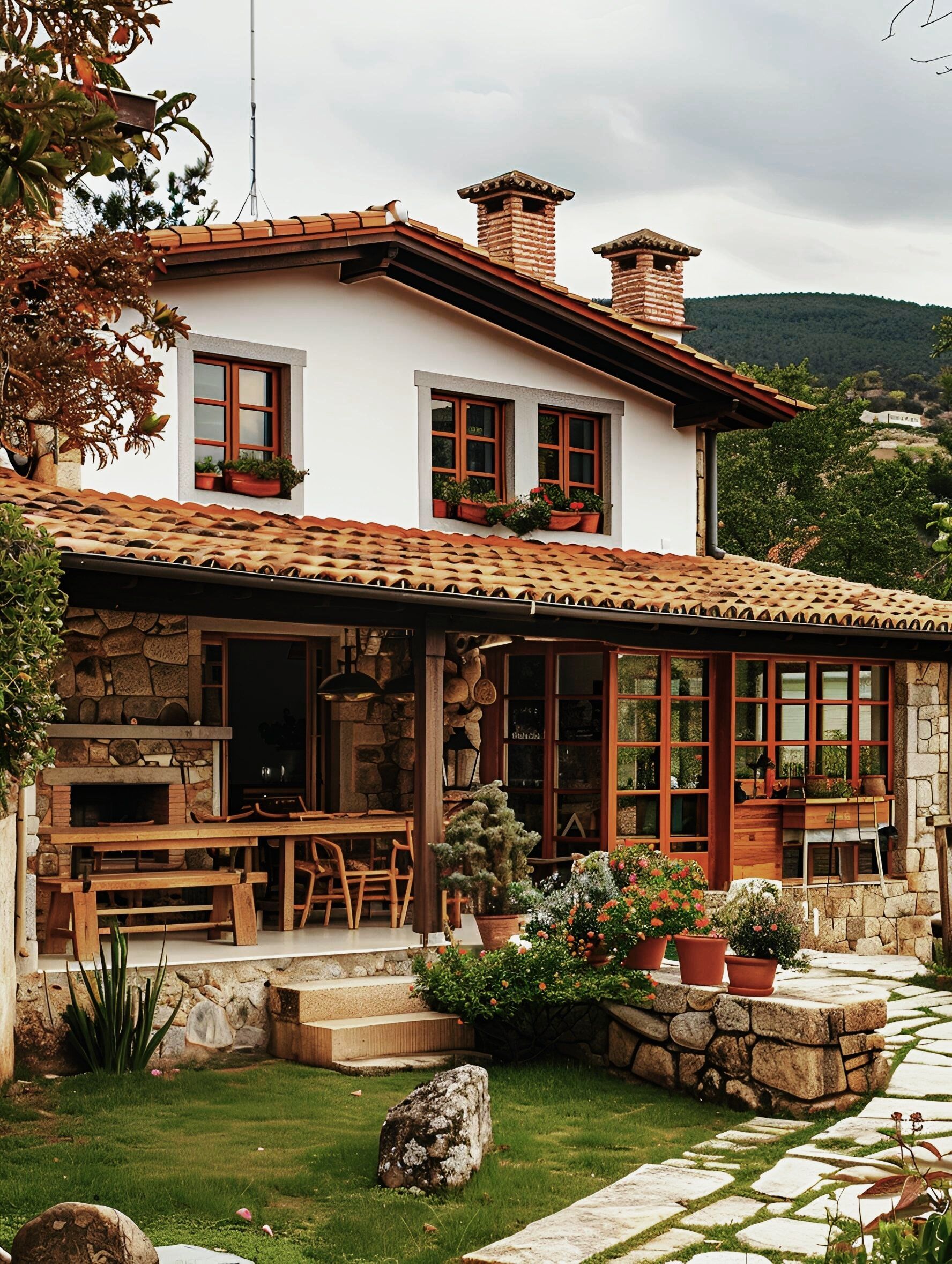 庭院里的自然风光✨