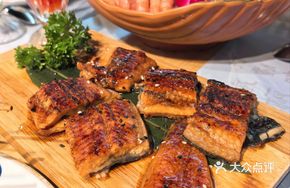 Grilled Eel on Iron Plate