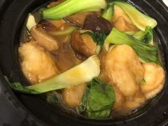 香菇面筋煲-蟹黄鱼面·锦园(定西路店)