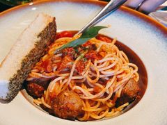 经典牛肉丸意大利肉酱面-blue frog蓝蛙(长泰广场店)