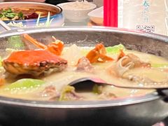 青蟹筒骨煲-春暖花开(西溪店)