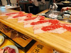 一米长盘牛五花-犟牛家·榴莲烤肉(五棵松店)