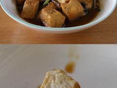 虞山蕈油烧豆腐-得意楼蒸菜馆