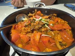 -贵州辣子鸡番茄鸡