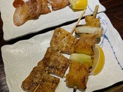 鸟鹏家鸡腿肉加葱-鸟鹏烧鸟居酒屋(熙龙湾店)