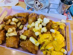 酱油、甜辣、蒜蓉三拼炸鸡-BOPEYE·波派炸鸡(河西中央商场店)