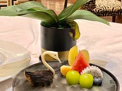 精美水果盘-明阁 Ming Court(广州朗豪酒店)