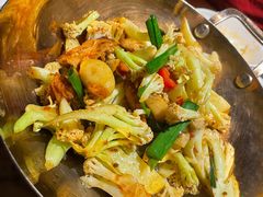 香锅花菜-绿茶餐厅(乐峰广场店)