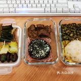 先生从初四上班到现在，大部分时间都是吃我准备的便当