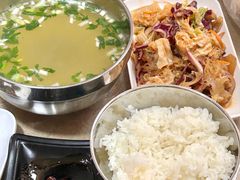 -吉林延边牛肉汤饭，大冷面