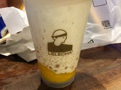杨枝甘露冰冰茶-LELECHA乐乐茶(上海五角场万达广场店)