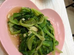 炝炒生菜-覃记海鲜美食餐厅