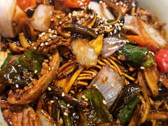 鳝丝腰花拌面-王繁星面馆(西安熙地港店)