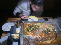 -探鱼·鲜青椒爽麻烤鱼(番禺万达店)
