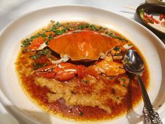 梭子蟹蒸肉饼-玫瑰厅上海菜(兴国路店)