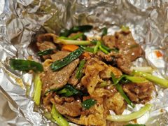 现炒葱爆牛肉-永和大王(宜山店)