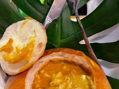 咖喱面包鸡-烛影拾光观景餐厅·创意菜·摄影·小提琴(大唐不夜城店)