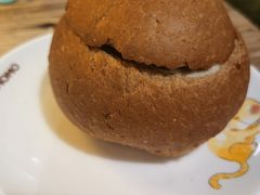 奶油蘑菇面包汤-么么咖啡(亚运豪庭店)