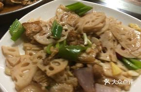 Lotus Root Stir-Fried with Pork