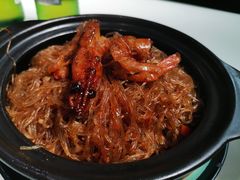 黑椒粉丝鲜虾煲-日昌餐馆(Mini西点茂店)
