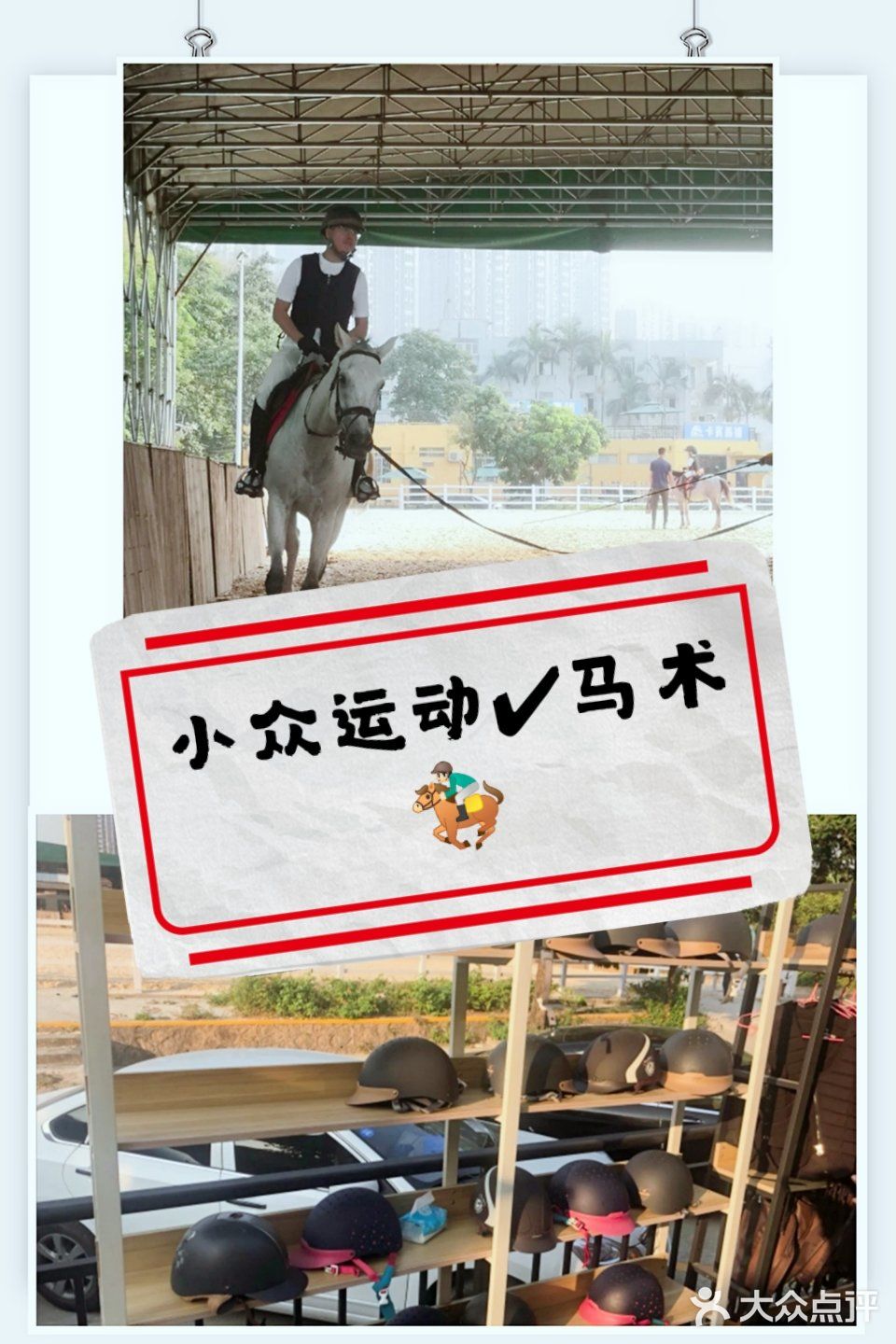小众运动✔马术🏇🏻
