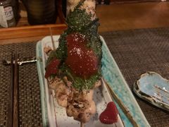 紫苏番茄鸡腿肉-半藏居酒屋(香港花园店)