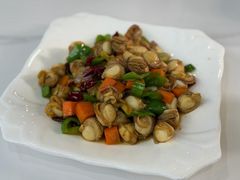葱爆威海扇贝-威海渔村(静安旗舰店)