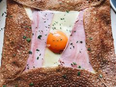 巴黎火腿鸡蛋芝士蘑菇可丽饼-RAC BAR(安福路店)