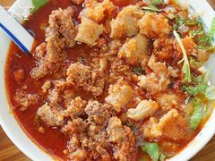 粉蒸牛肉豆腐脑加肥肠-豆相识•九九豆腐脑(牛咡桥店)