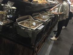 自助取餐区-素德轩素食餐厅(东港店)
