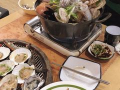 -大关领烤贝壳海鲜汤