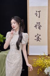 -桃子造型婚纱礼服(凤起广场店)