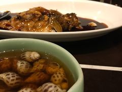古越陈酿煮花螺-杭州西子湖四季酒店·金沙厅