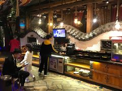 自助取餐区-老牌坊云南鱼豆花火锅(爱建店)