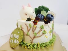 桂花龙井蛋糕-乡田小墅(展览馆路JK FUN商城店)