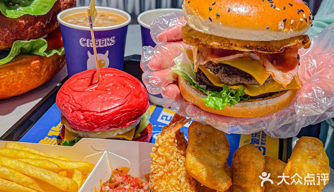 西安探店：首家DIY汉堡🍔🍔🍔