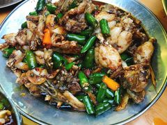 独门姜爆蛙-鸿顺老铁锅美蛙鱼府(解放碑店)