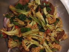 干锅有机菜花-紫光园·烤鸭(吕家营店)