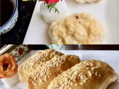 墨鱼饼-山水茶艺馆·点心粤菜·30年老字号